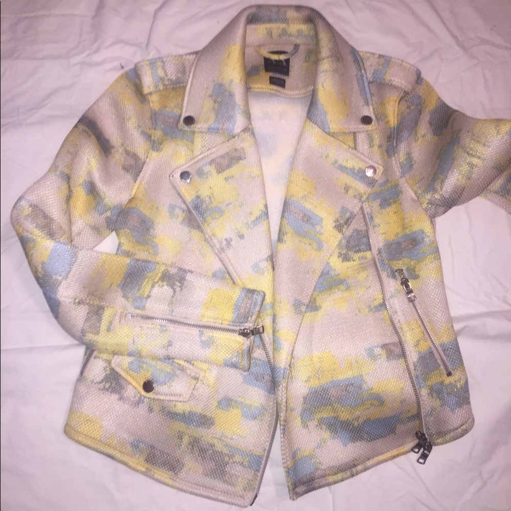 Mesh moto jacket
